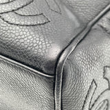 シャネル CHANEL ココチェーントート 3番台 ブラック　GD金具 キャビア レディース トートバッグ