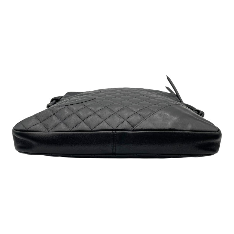 シャネル CHANEL カンボンライン ショルダー A25179 ブラック SV金具 カーフ レディース ショルダーバッグ 2300044705397_1_600x600_crop_c