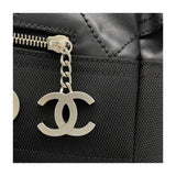 シャネル CHANEL パリビアリッツトートGM A34210 14番台 ブラック SV金具 コーディングキャンバス レディース トートバッグ