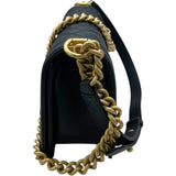 シャネル CHANEL ボーイシャネル25 A67086 ブラック GD金具 ラム レディース ショルダーバッグ