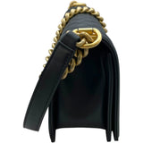 シャネル CHANEL ボーイシャネル25 A67086 ブラック GD金具 ラム レディース ショルダーバッグ