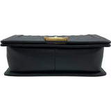 シャネル CHANEL ボーイシャネル25 A67086 ブラック GD金具 ラム レディース ショルダーバッグ