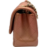 シャネル CHANEL ミニマトラッセ17 A35200 ブロンズ ラム レディース ショルダーバッグ