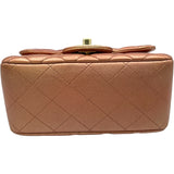 シャネル CHANEL ミニマトラッセ17 A35200 ブロンズ ラム レディース ショルダーバッグ