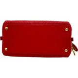 シャネル CHANEL ココマークチェーンバッグ 22番台 レッド　GD金具 カーフ レディース ハンドバッグ