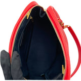 シャネル CHANEL ココマークチェーンバッグ 22番台 レッド　GD金具 カーフ レディース ハンドバッグ