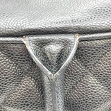 シャネル CHANEL マトラッセ ボストン A20997 ブラック GD金具 キャビア レディース ハンドバッグ