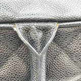 シャネル CHANEL マトラッセ ボストン A20997 ブラック GD金具 キャビア レディース ハンドバッグ