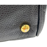 シャネル CHANEL マトラッセ ボストン A20997 ブラック GD金具 キャビア レディース ハンドバッグ