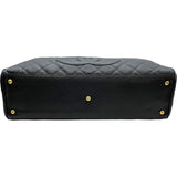 シャネル CHANEL マトラッセ ボストン A20997 ブラック GD金具 キャビア レディース ハンドバッグ