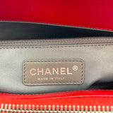 シャネル CHANEL GSTトート A50995 17番台 レッド SV金具 キャビア レディース トートバッグ