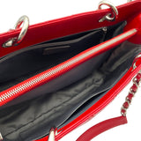 シャネル CHANEL GSTトート A50995 17番台 レッド SV金具 キャビア レディース トートバッグ