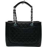 シャネル CHANEL GSTトート A50995 19番台 ブラック SV金具 キャビア レディース トートバッグ