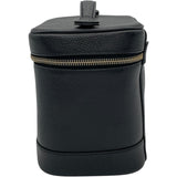 シャネル CHANEL ココマークバニティ A01998 7番台 ブラック GD金具 キャビア レディース ハンドバッグ