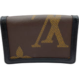 ルイ・ヴィトン LOUIS VUITTON バムバッグ・ドーフィーヌ M67696 ノワール×ブラウン モノグラム・ジャイアントリバース レディース ボディバッグ