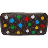 ルイ・ヴィトン LOUIS VUITTON ネヴァーフルMM 草間彌生コラボ M46381 ブラウン モノグラム・ペインティッドドッド レディース トートバッグ