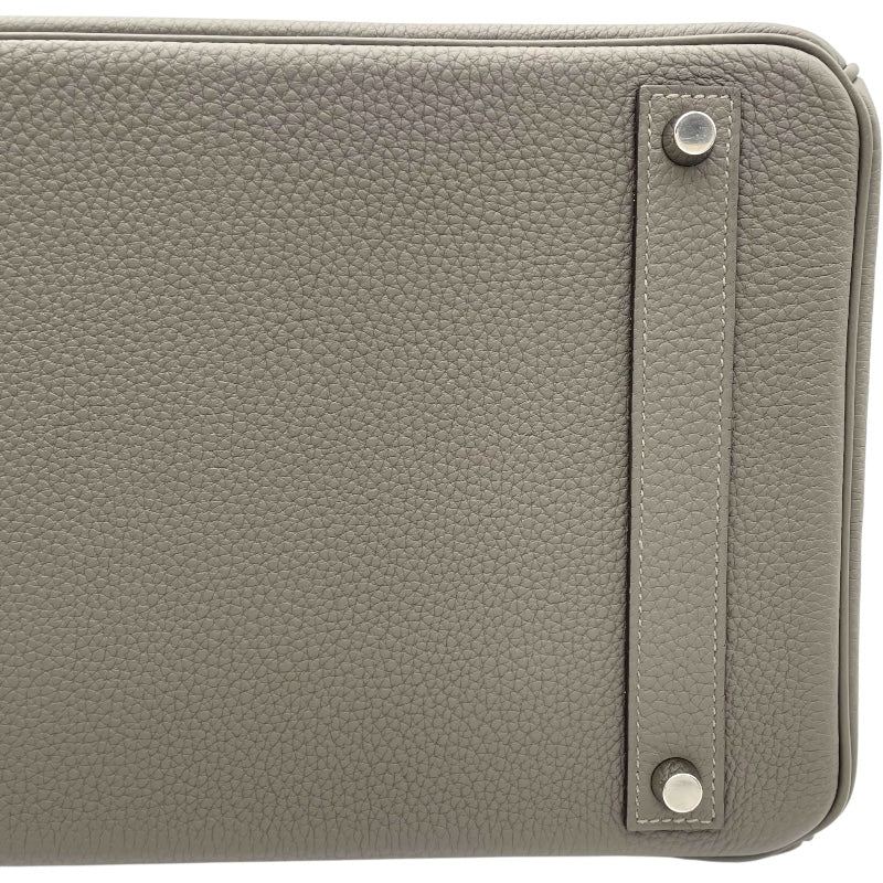 エルメス HERMES バーキン40 U刻印　(2022年製) グリメイヤー　シルバー金具 トゴ レディース ハンドバッグ