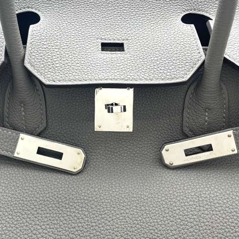 エルメス HERMES バーキン40 U刻印　(2022年製) グリメイヤー　シルバー金具 トゴ レディース ハンドバッグ