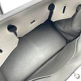 エルメス HERMES バーキン40 U刻印　(2022年製) グリメイヤー　シルバー金具 トゴ レディース ハンドバッグ