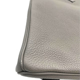 エルメス HERMES バーキン40 U刻印　(2022年製) グリメイヤー　シルバー金具 トゴ レディース ハンドバッグ