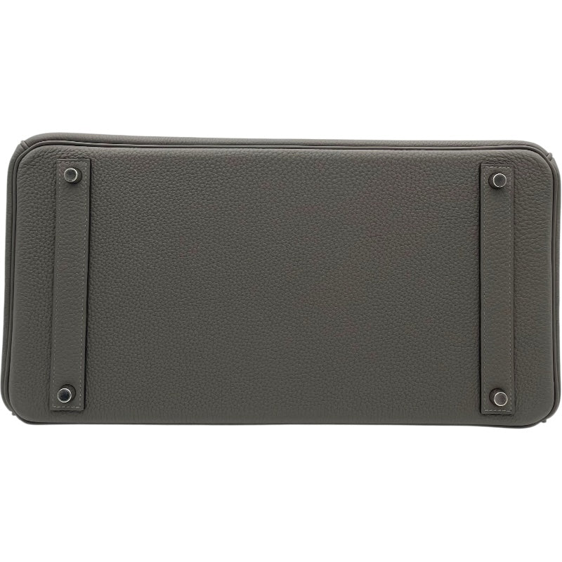 エルメス HERMES バーキン40 U刻印　(2022年製) グリメイヤー　シルバー金具 トゴ レディース ハンドバッグ