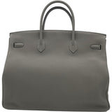 エルメス HERMES バーキン40 U刻印　(2022年製) グリメイヤー　シルバー金具 トゴ レディース ハンドバッグ