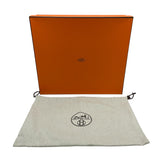 エルメス HERMES ヴィドポッシュ W刻 オレンジ SV金具 トゴ ユニセックス ショルダーバッグ