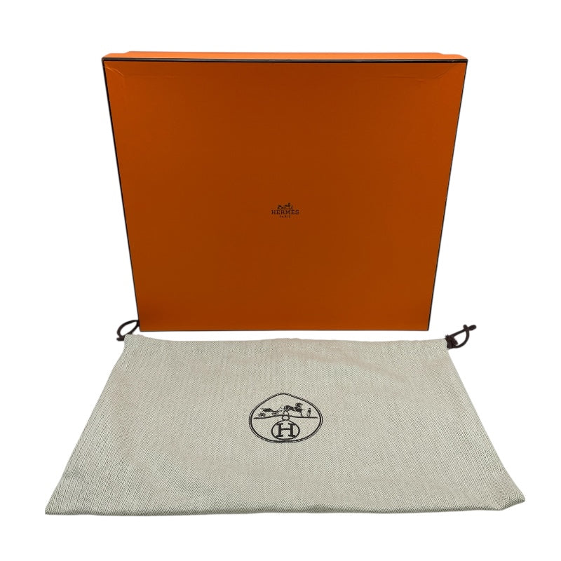 エルメス HERMES ヴィドポッシュ W刻 オレンジ SV金具 トゴ ユニセックス ショルダーバッグ