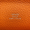 エルメス HERMES ヴィドポッシュ W刻 オレンジ SV金具 トゴ ユニセックス ショルダーバッグ