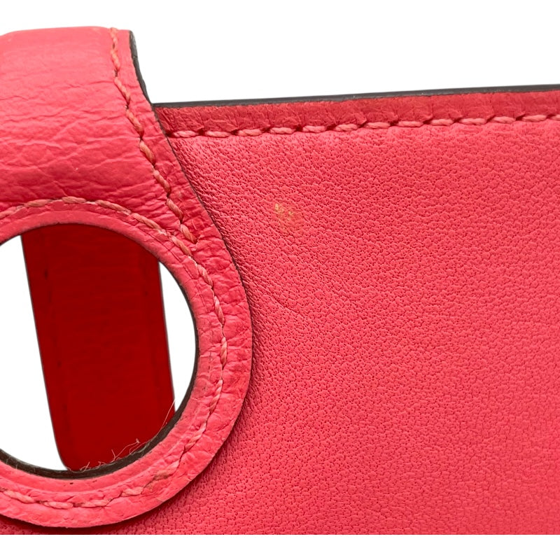 エルメス HERMES ドゴン デュオ ウォレット C刻印 ローズアザレ SV金具 エバーカラー レディース 二つ折り財布