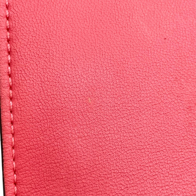 エルメス HERMES ドゴン デュオ ウォレット C刻印 ローズアザレ SV金具 エバーカラー レディース 二つ折り財布