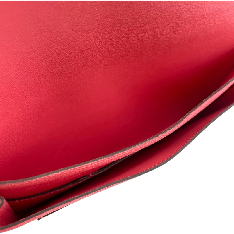 エルメス HERMES ドゴン デュオ ウォレット C刻印 ローズアザレ SV金具 エバーカラー レディース 二つ折り財布