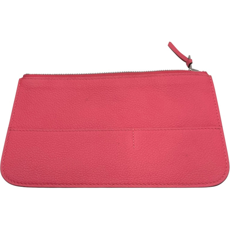 エルメス HERMES ドゴン デュオ ウォレット C刻印 ローズアザレ SV金具