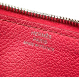 エルメス HERMES ドゴン デュオ ウォレット C刻印 ローズアザレ SV金具 エバーカラー レディース 二つ折り財布