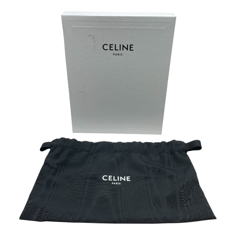 セリーヌ CELINE ミニアヴァ ホワイトxタン GD金具　 トリオンフキャンバス/カーフ レディース ハンドバッグ