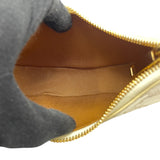 セリーヌ CELINE ミニアヴァ ホワイトxタン GD金具　 トリオンフキャンバス/カーフ レディース ハンドバッグ