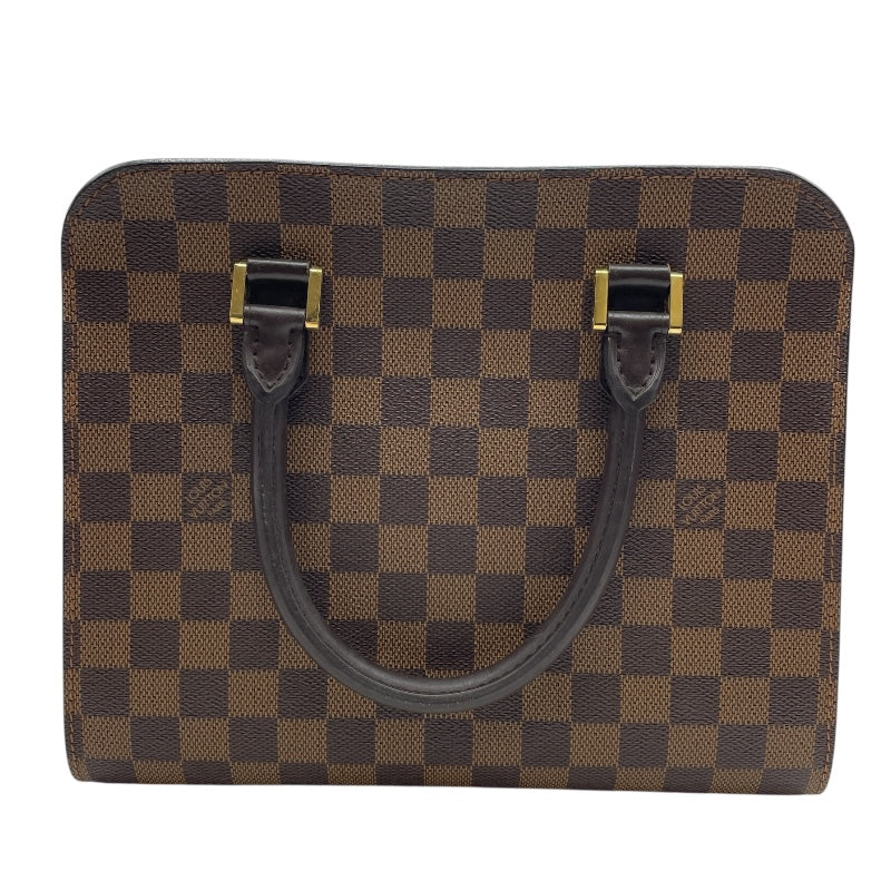ルイ・ヴィトン LOUIS VUITTON トリアナ N51155 ブラウン ダミエ・エベヌ レディース ハンドバッグ