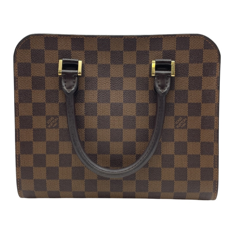 ルイ・ヴィトン LOUIS VUITTON トリアナ N51155 ブラウン ダミエ・エベヌ レディース ハンドバッグ
