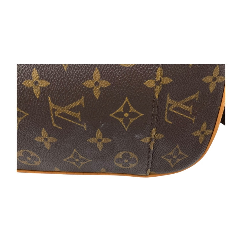 ルイ・ヴィトン LOUIS VUITTON ポシェット・ガンジュ M51870 ブラウン モノグラム・キャンバス ユニセックス ショルダーバッグ