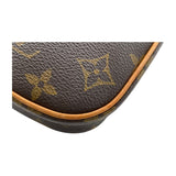 ルイ・ヴィトン LOUIS VUITTON ポシェット・ガンジュ M51870 ブラウン モノグラム・キャンバス ユニセックス ショルダーバッグ