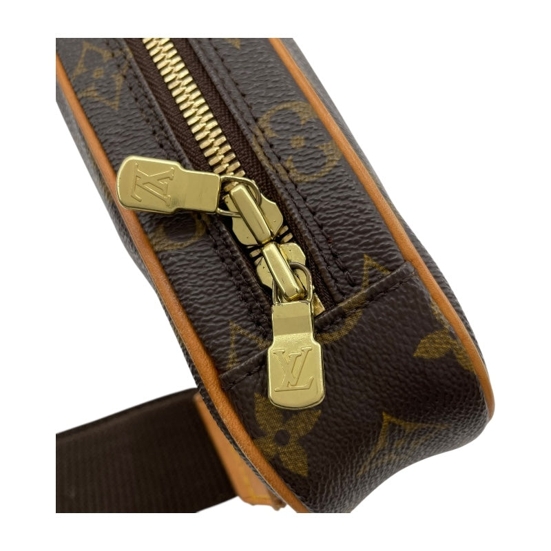 ルイ・ヴィトン LOUIS VUITTON ポシェット・ガンジュ M51870 ブラウン モノグラム・キャンバス ユニセックス ショルダーバッグ
