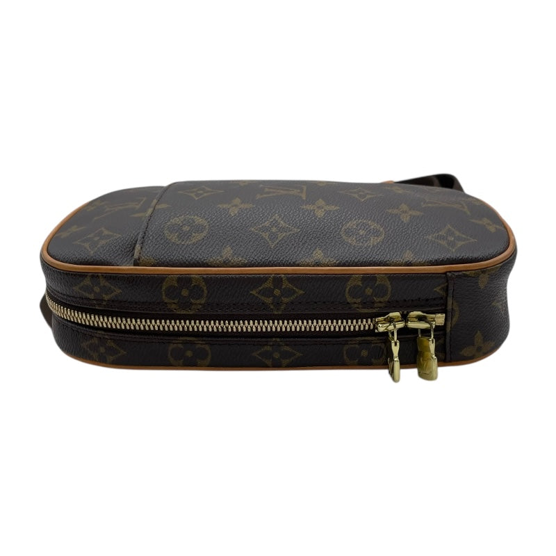 ルイ・ヴィトン LOUIS VUITTON ポシェット・ガンジュ M51870 ブラウン モノグラム・キャンバス ユニセックス ショルダーバッグ