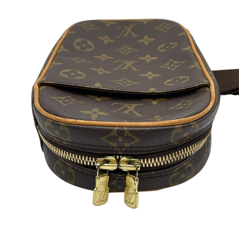 ルイ・ヴィトン LOUIS VUITTON ポシェット・ガンジュ M51870 ブラウン モノグラムキャンバス ユニセックス ショルダーバッグ