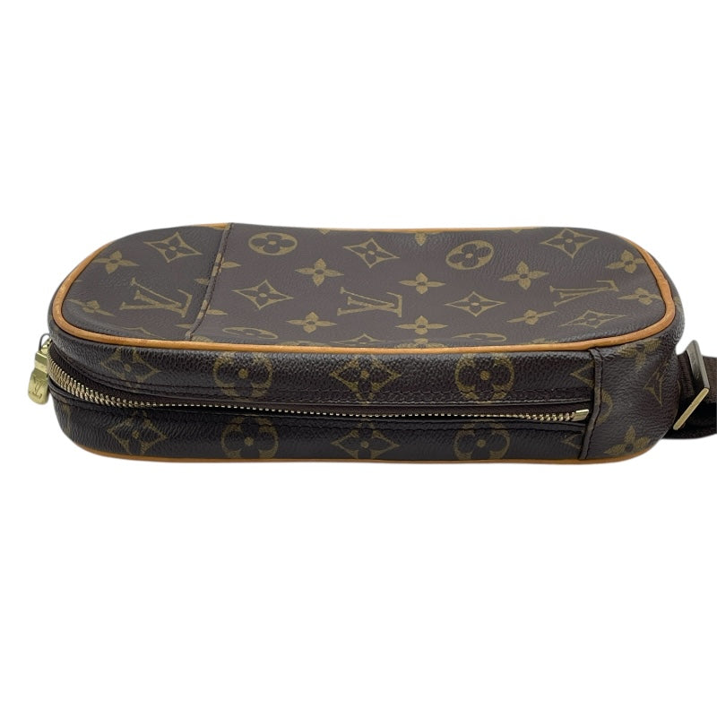 ルイ・ヴィトン LOUIS VUITTON ポシェット・ガンジュ M51870 ブラウン モノグラムキャンバス ユニセックス ショルダーバッグ