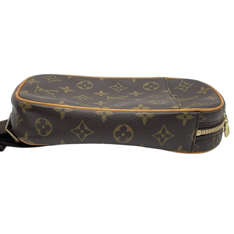 ルイ・ヴィトン LOUIS VUITTON ポシェット・ガンジュ M51870 ブラウン モノグラムキャンバス ユニセックス ショルダーバッグ