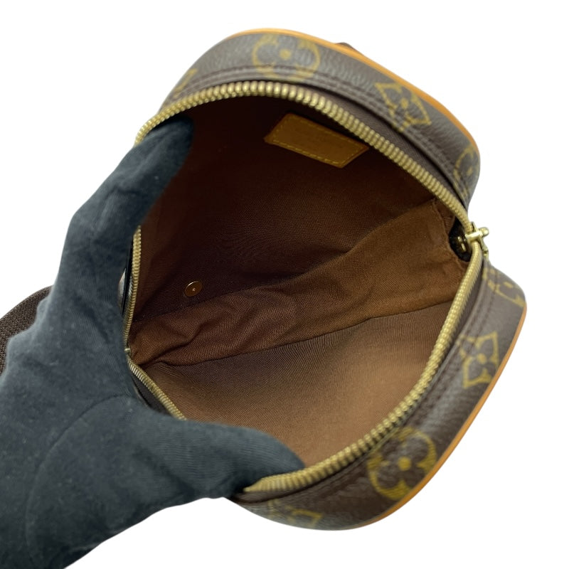 ルイ・ヴィトン LOUIS VUITTON ポシェット・ガンジュ M51870 ブラウン モノグラムキャンバス ユニセックス ショルダーバッグ