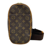ルイ・ヴィトン LOUIS VUITTON ポシェット・ガンジュ M51870 ブラウン モノグラムキャンバス ユニセックス ショルダーバッグ