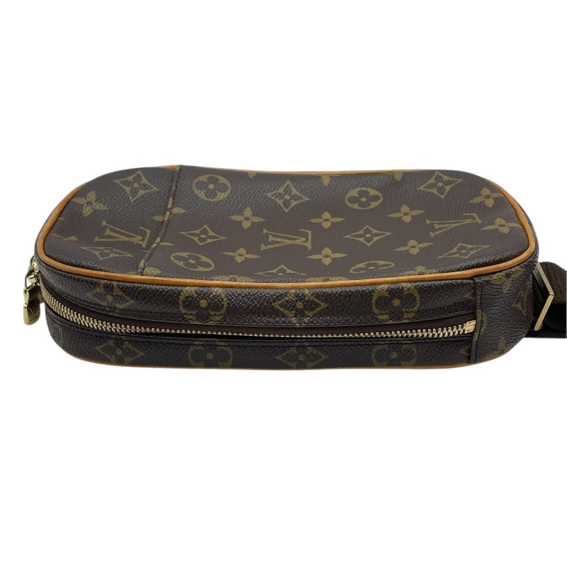 ルイ・ヴィトン LOUIS VUITTON ポシェット・ガンジュ M51870 ブラウン モノグラムキャンバス ユニセックス ショルダーバッグ