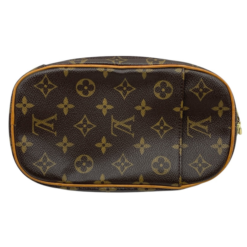 ルイ・ヴィトン LOUIS VUITTON ポシェット・ガンジュ M51870 ブラウン モノグラムキャンバス ユニセックス ショルダーバッグ