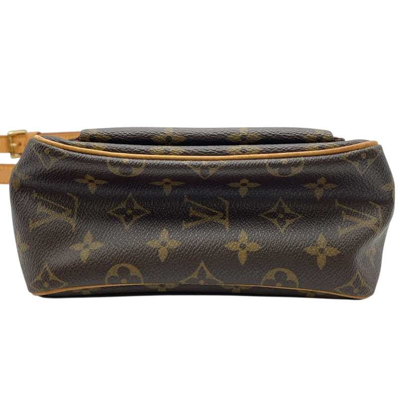 ルイ・ヴィトン LOUIS VUITTON ヴィバシテPM M51165 ブラウン モノグラムキャンバス ユニセックス ショルダーバッグ